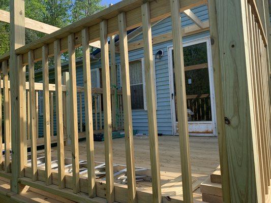 Decking and railing