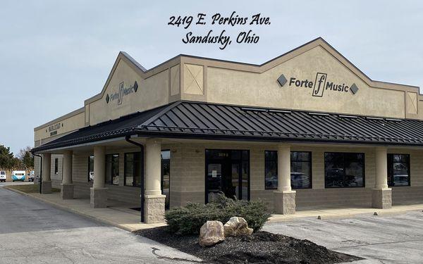 Forte Music
2419 E. Perkins Ave. 
Sandusky, Ohio 44870