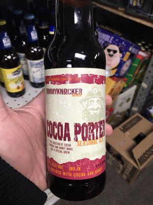 Cocoa porter brewed with cocoa powder n honey. Cant wait to try