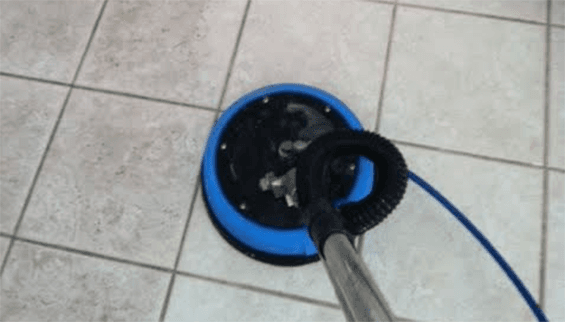 High pressure, tile and grout cleaning