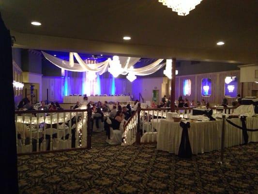 Entrance to the banquet area.