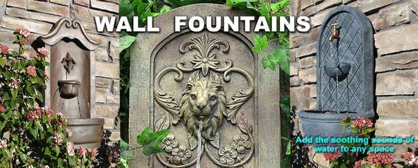 http://aquariusfountainsnmore.com/Fountains/Wall-Fountains