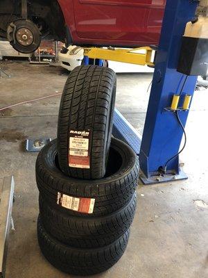 You need new tires we got you cover