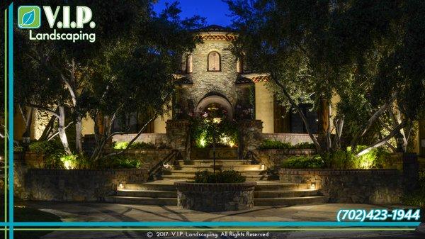 Landscape Lighting Installation