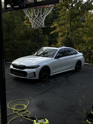 Exterior detail on 330i