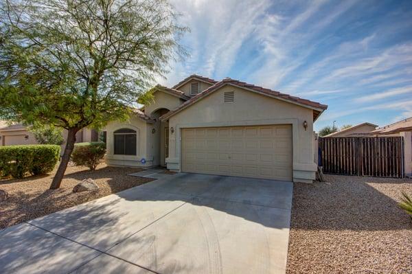 Sold above asking price for $205,000 in Litchfield Park