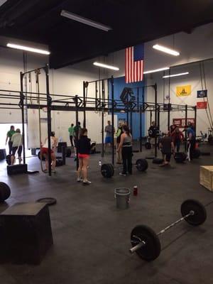 Friday night lights at friendship crossfit!