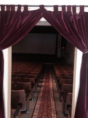 Entrance into screening area from lobby.