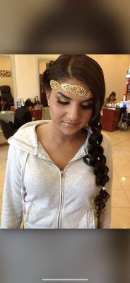 Makeup and hair by Tahseen