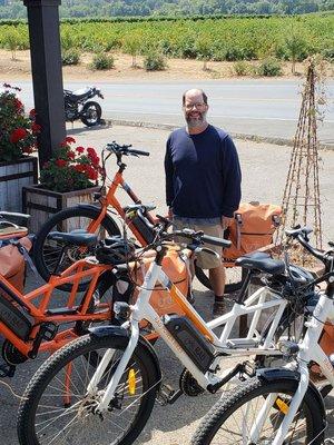 Bolo's Bikes fleet on the tour.