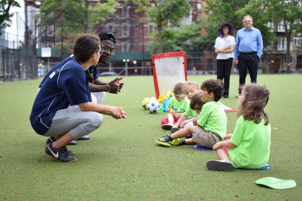 Fall soccer at JJ Byrne - Washington Park