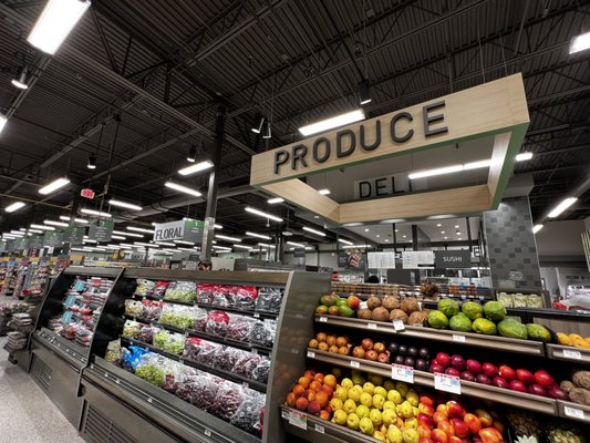 Produce section.