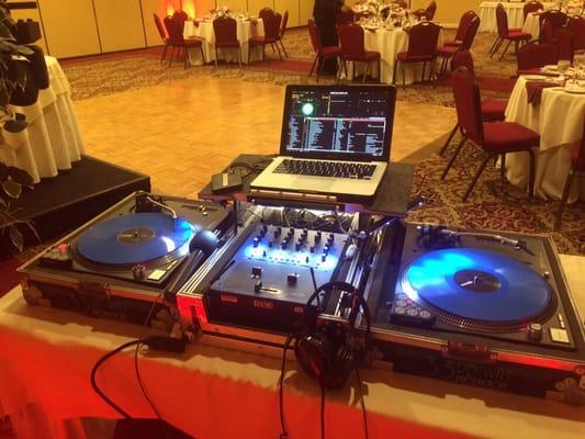 One of our DJ systems that we use