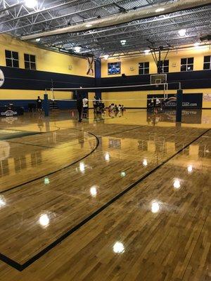 Volleyball Clinic and practice