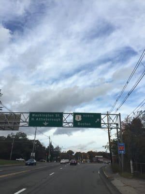 Town Of North Attleborough -- Route 1 / East Washington Street, North Attleborough