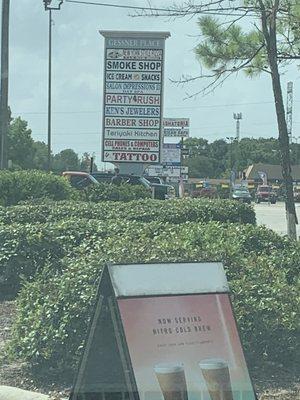 Barbershop located on Gessner  Place Shopping Center.