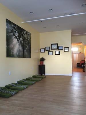 Receiving area/Yoga area floor