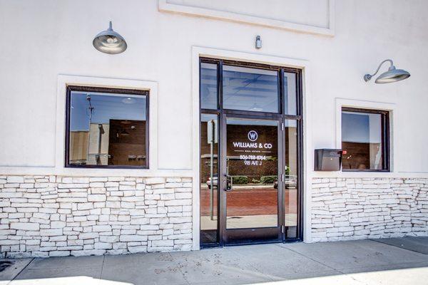 Walk-ins are welcome! We love showing off our downtown LBK office!