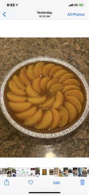 Whole Peach Cobbler Tasty T's Cheesecake