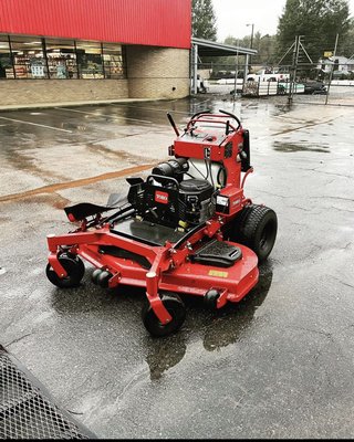 Newest mower addition to the fleet