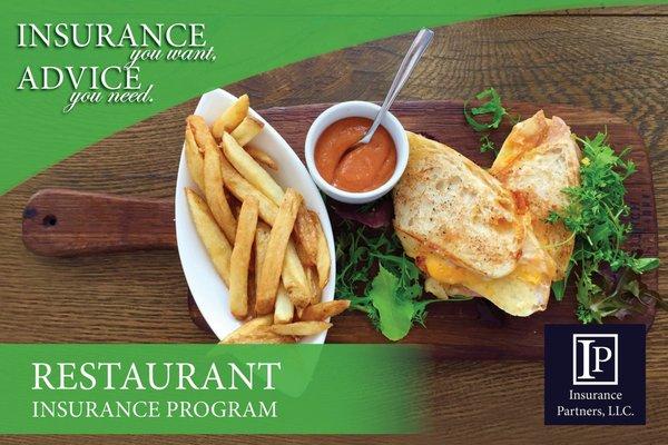 Towson, MD Restaurant owners, Insurance Partners, LLC. wants to talk with you about your insurance needs!