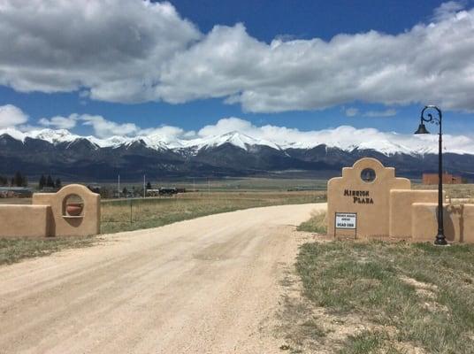 Mission Plaza Subdivision in Westcliffe, CO.