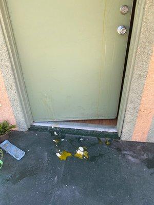 My unit was egged by vandalizers here. Please don't rent