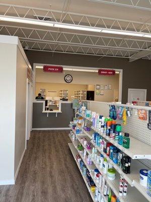 Inside pharmacy