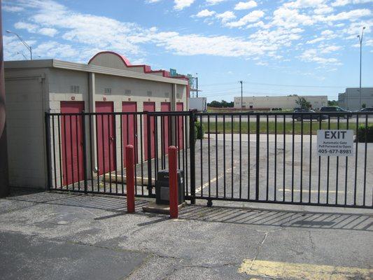 Gated Entrance and Exit