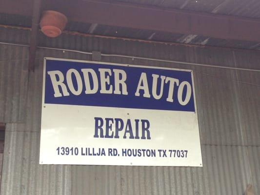 Roder Auto Repair