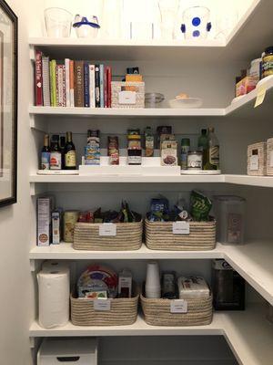 Kitchen/Pantry Organization 2019