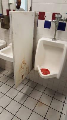 Gross men's bathroom