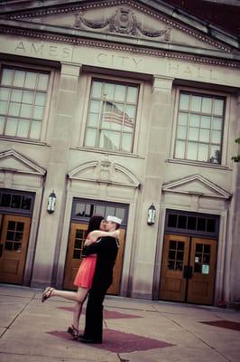 Ames area engagement, by Thisday Photography | Iowa Wedding Photographer