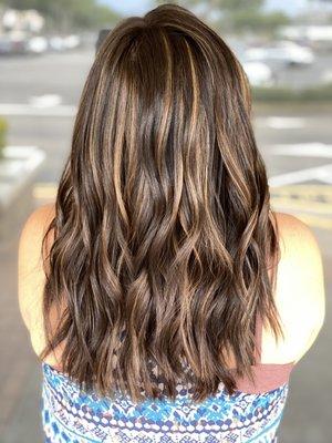 Caramel highlights