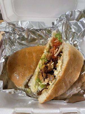 Al pastor torta