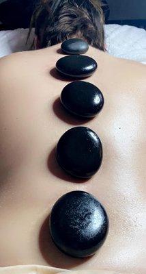 Hot Stone Back Facials and Massages