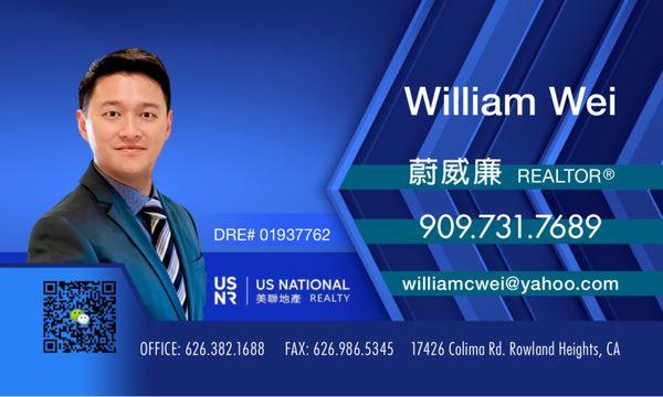 William Wei - US National Realty