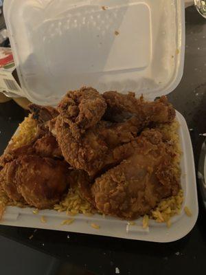 Fried Half Chicken