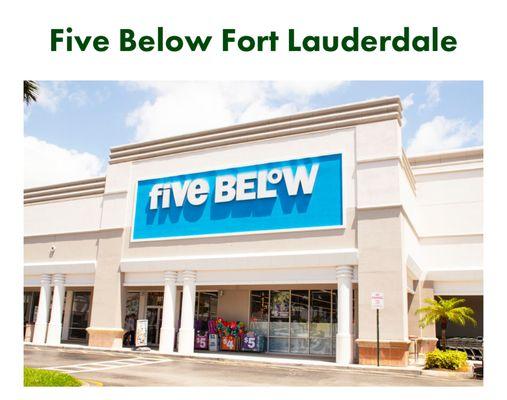 Five below we have worked on