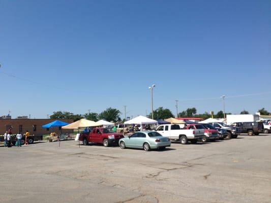 Farmer's market every Saturday.