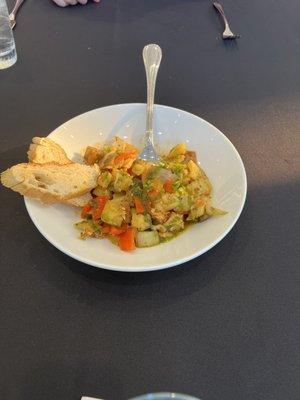 ratatouille, appetizer/entrée 1