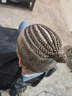 Mens braids & cuts