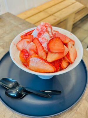 Strawberry Bingsu!