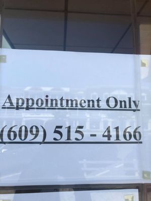 Due to the COVID-19, they take appointments only. Please call this number for appointments