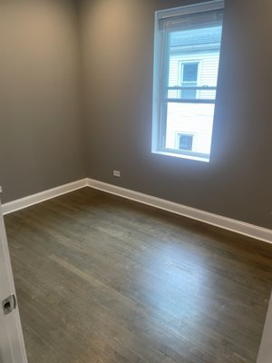 Finished bedroom