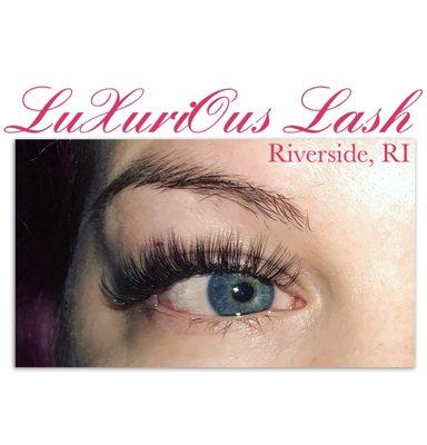 Volume lashes by Celecia Cruz