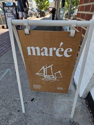 Maree sign