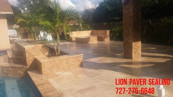 Lion Paver Sealing