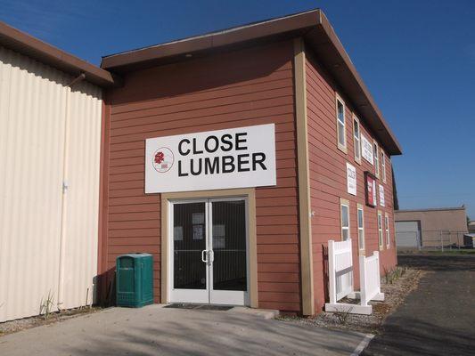 Close Lumber Yuba City Storefront