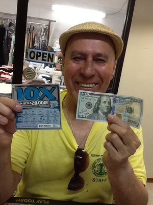 We have another Winner!  Congratulations on your $100 win with "10X" Instant!!